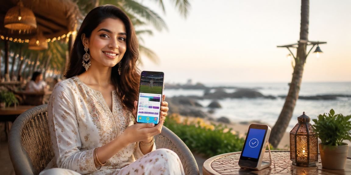 Goa mobile payment using UPI for quick Andar Bahar deposits